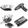 Umfassendes Tragbares Fahrrad 16 in 1 Multifunktions-Radfahren Fahrrad Stahlwerkzeug Reparaturset Kits