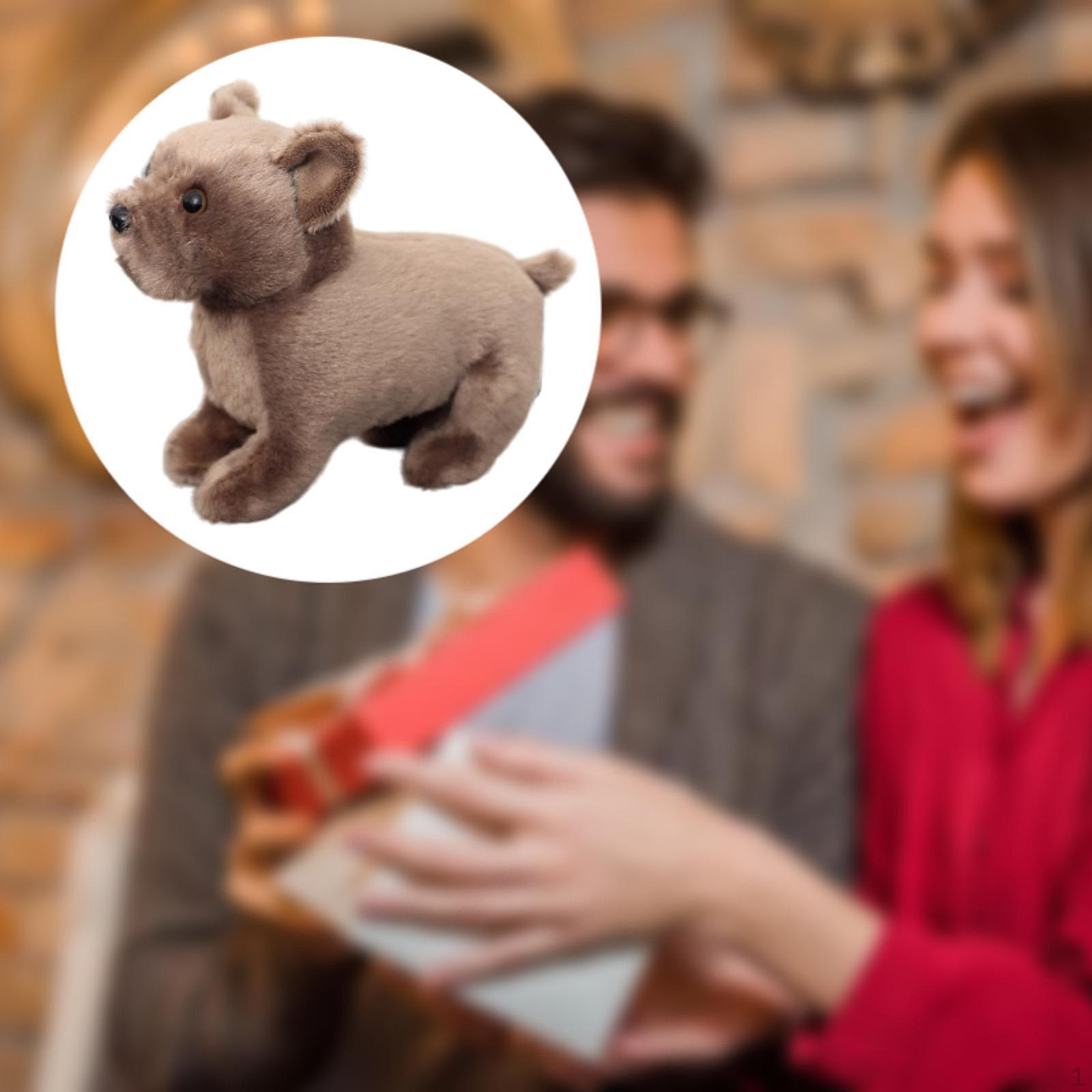 

Мягкая игрушка для собак из мультфильма, плюшевые куклы такса, животные, обнимающиеся 20cm_Gray