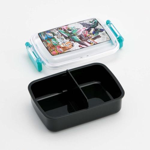 Skater Children's Bento Box, 1 Tier, 450ml, Dome Shape, Fluffy, Antibacterial, Kids Lunch, Made in Japan, Shinkalion World, Boys, RBF3ANAG