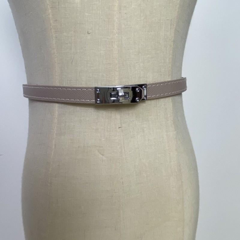 Waist Elegant Adjustable Belt For Women Featuring Stylish Pressure Lines Ideal For Blazers Skirts And