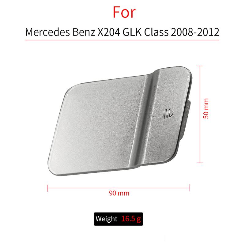 Black White For Mercedes X204 Rear Bumper Tow Hook Cover Cap With Color For Benz GLK Class GLK260 GLK300 2008-2012 2048853223