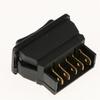 8Pcs Universal Auto Car Power Door Lock Window Rocker Switches 5 PIN Replacement