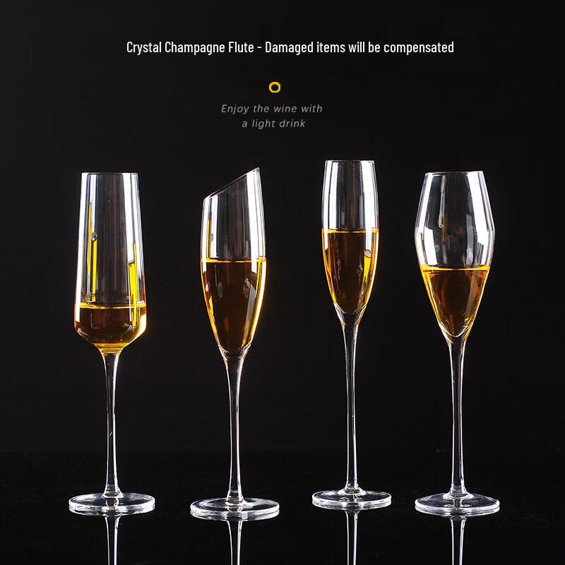 ZISIZ Crystal Champagne Glass