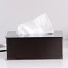 Leather Tissue Box, Creative Metal Tissue Box, Napkin Box, Living Room, Hotel and B&B, High-end Soft Furnishings