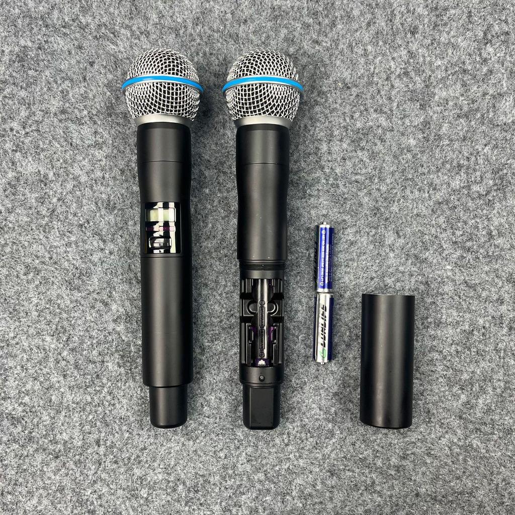 True 300m Reception Range Stage-Grade Wireless Dual-Microphone System