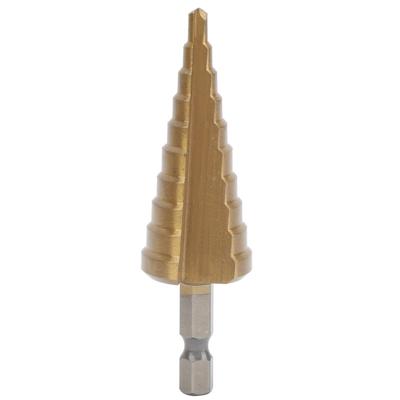 Step Drill Bit MultiPurpose Pagoda High Speed Steel Reaming Taper Drilling Tools(4mm~22mm )
