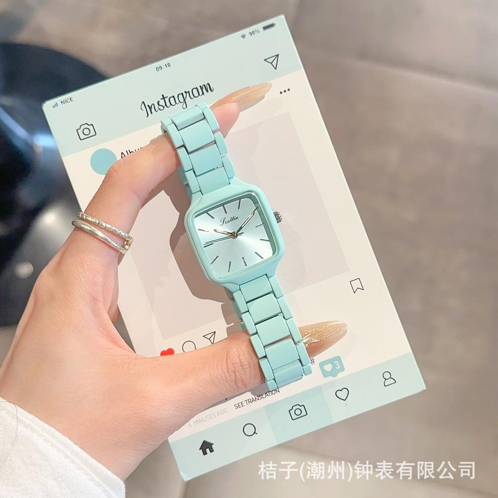 Shi Gaudi watch Maillard niche women's simple square women's watch high sense 2026 is popular