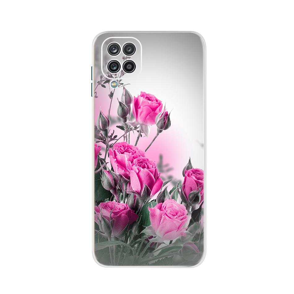 For Samsung Galaxy A12 A13 Case Silicon Soft TPU Back Cover Phone Cases For Samsung A12 A 12 SM-A125F A13 4G Case Bumper Funda