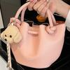 Popular Commuter Bag Women's Fashionable All-matching Cross-body Niche Super Hot Portable Bucket