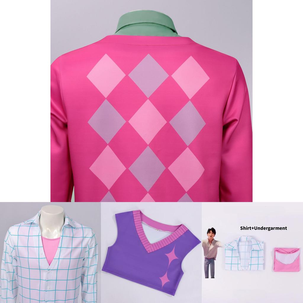 Kpop Demon Hunters Saja Boys Cosplay Outfit With Polyester Material For Anime Fans And Cosplayers