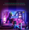Graffiti Smart RGB LED TV Backlight Set - Colorful Synchronous Ambient Light Strips