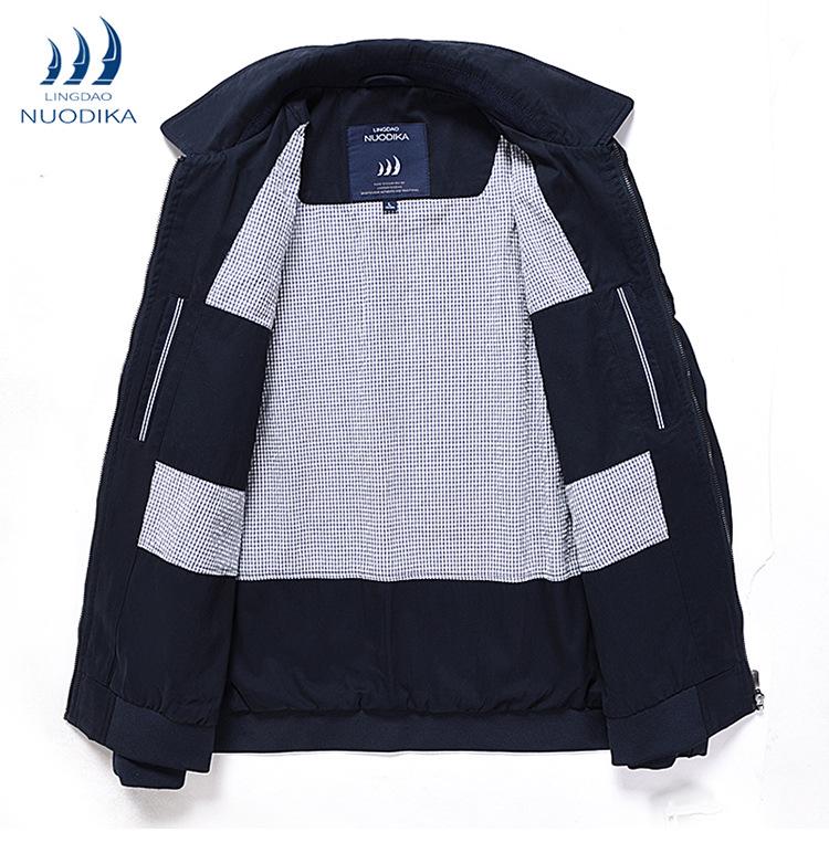 ז'קט קז'ואל עסקי לגברים של Leadway Nautica לסתיו ולאביב ברמה גבוהה