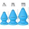 Silicone Butt Plug Dildo Masturbator Dilator Sex Toy Fisting Strap on Penis Big Dick