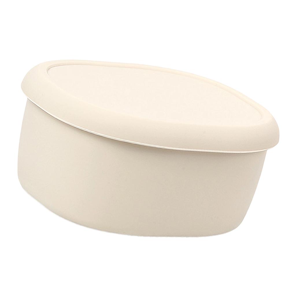 Portable Silicone Bentos Box Microwave Safe Easy To Carry Leak Proof For Commuting Student And Office Worker
