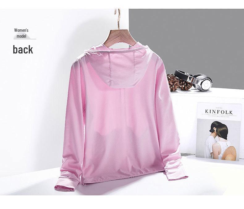 Women's UV Protection Fishing Jacket - Sun Protective Mesh Shirt