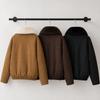 Removable large fur collar warm thickened cotton coat women's winter new loose pie overcome cotton clothes
