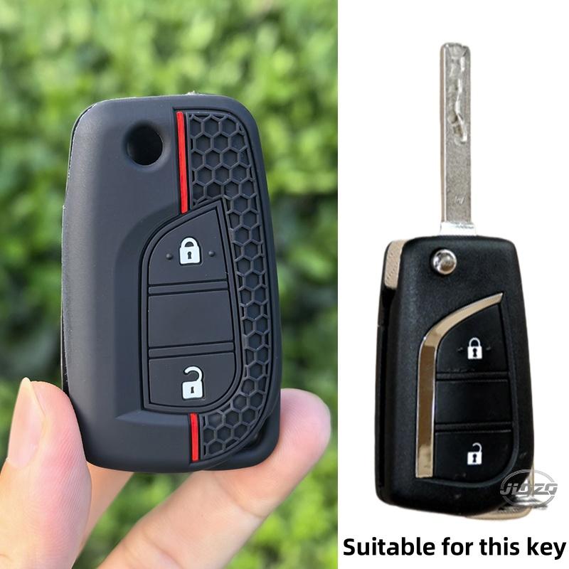 

Silicone Car Key Case Set for Toyota Corolla Auris Reiz Avensis Verso Yaris Aygo Rav4 Scion TC IM Rubber Remote Cover Protector