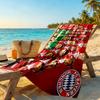 FC Bayern München Strandtuch Weich Langlebig Schnelltrocknend Bequem Leicht Geeignet für Schwimmen, Fitnessstudio, Camping, Yoga Urlaub