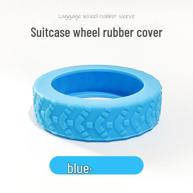 

Бесшумные силиконовые накладки на колеса багажа - Универсальные аксессуары для чемоданов и тележек