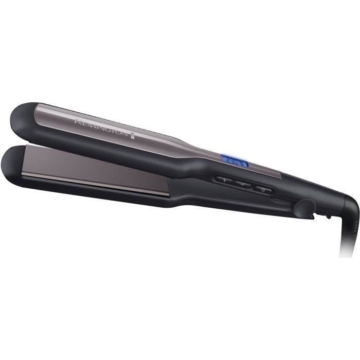Remington S5525 Fer À Lisser, Lisseur Plaques Flottantes XL Advanced Ceramic, Température Modulable, Lissage Facile