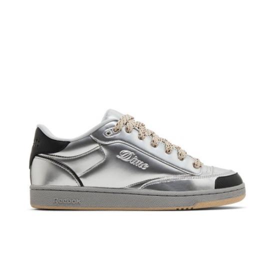 

Reebok DIME x Club C Bulc Metallic Silver 100069825 Мужская обувь EU 36.5 серебряный/бежевый