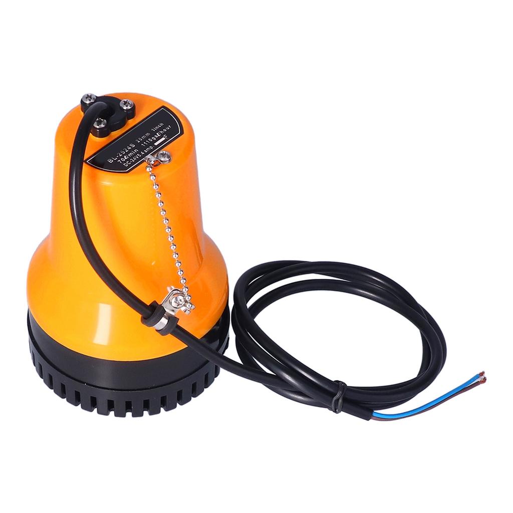 24V Boat Submersible Bilge Pump Electric Water Pump 7000rpm for Farmland Sprinkler Irrigation