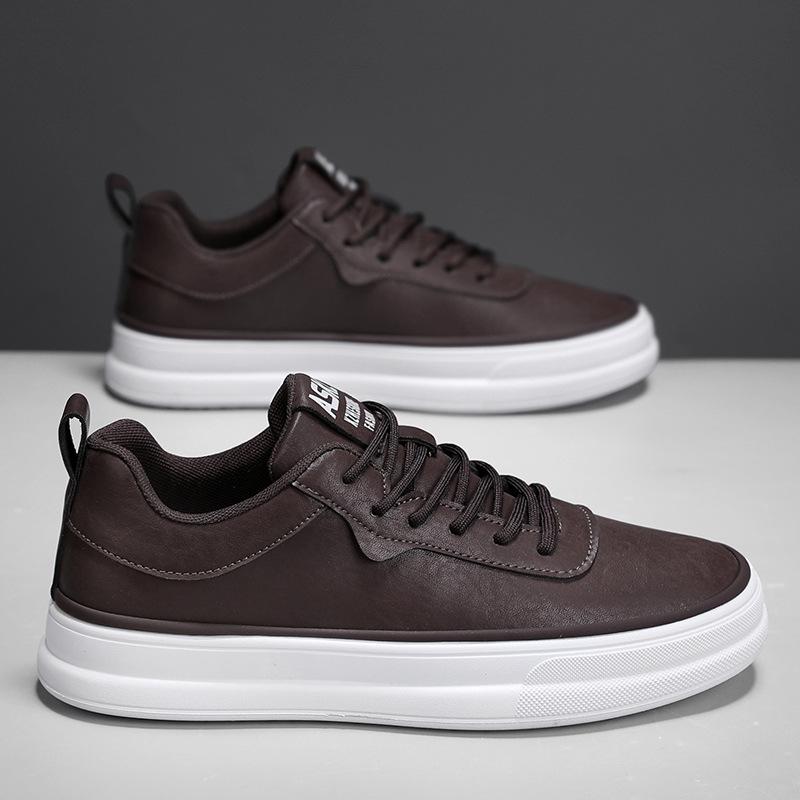 Board shoes men's 2025 new spring simple foreign trade work shoes Korean version of versatile men's casual shoes