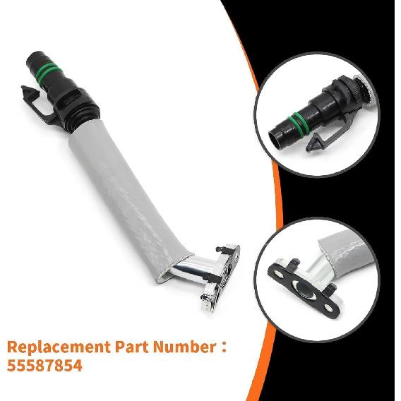 4PCS Turbocharger Oil Return Drain Line And Turbo Oil Feed Pipe Kit Compatible With Encore Sonic Cruze Trax 1.4L L4 55567067 55568031 55592600