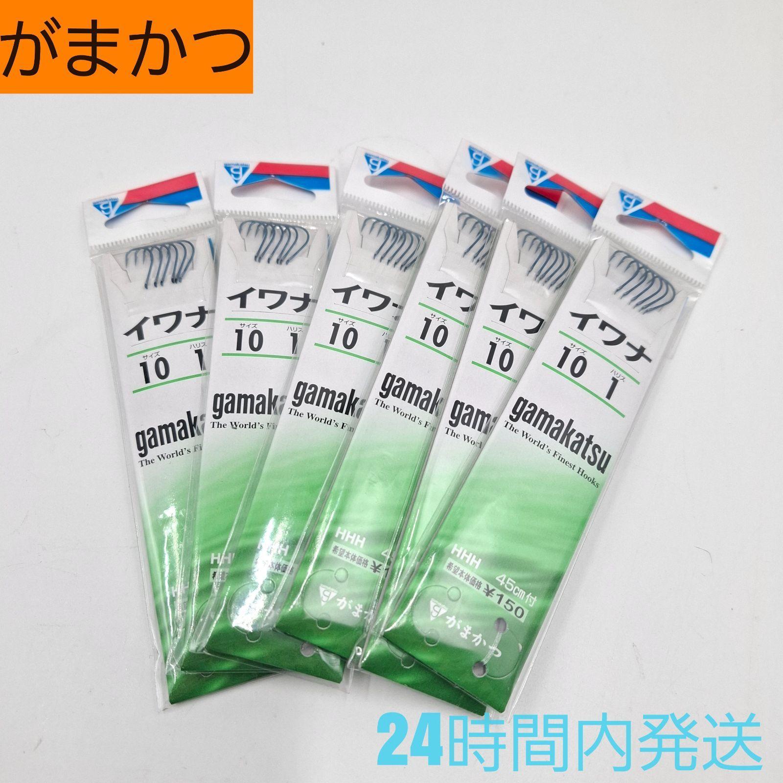 Used Gamakatsu Char Blue 6 Piece Set Size 10 Harris 1 HHH45cm Included Device Threaded Needle Gamakatsu
