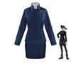 Jujutsu Kaisen Maki Zenin Costume Cosplay Occhiali Parrucca Top Gonne Set Completo Maki Uniforme per Festa di Halloween per Donne Uomini