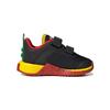 Adidas Sport Dna Comfortable And Trendy Low top Sports Casual Shoes Black Red Yellow Infant And Toddler HQ1309