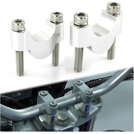 Lenkererhöhung Klemme für CRF150 CRF230L 250L 300L CRF450R RL CR125R XR250R XR600R XR650L 22mm 7/8" Fat Bar Lenker Montage Erhöhungen Motorrad