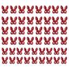 50Pcs DIY Easy To Apply Eco-friendly Ultra-Light Cartoon Bunny Nail Decoration Manicure Making Tools Nail Charms