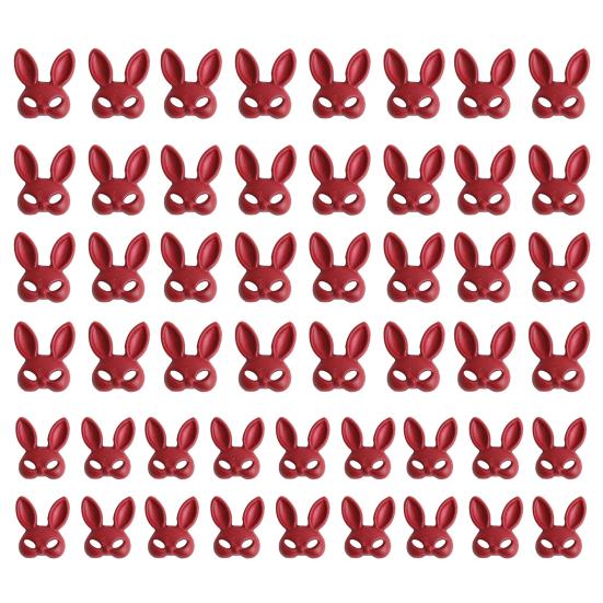 50Pcs DIY Easy To Apply Eco-friendly Ultra-Light Cartoon Bunny Nail Decoration Manicure Making Tools Nail Charms