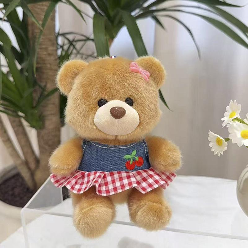 Adorable Bear Chef Plush Keychain & Desk Companion Toy