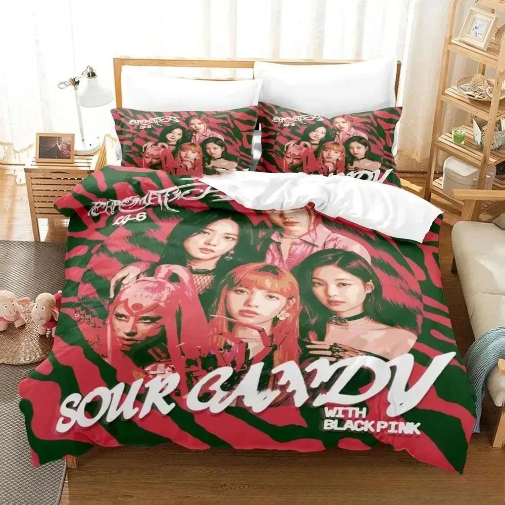Fashion L-Lady G-Gaga Bedding Dormitory Sheets 2/3-piece Bedding Set Three-piece Soft Warm Bedding Set