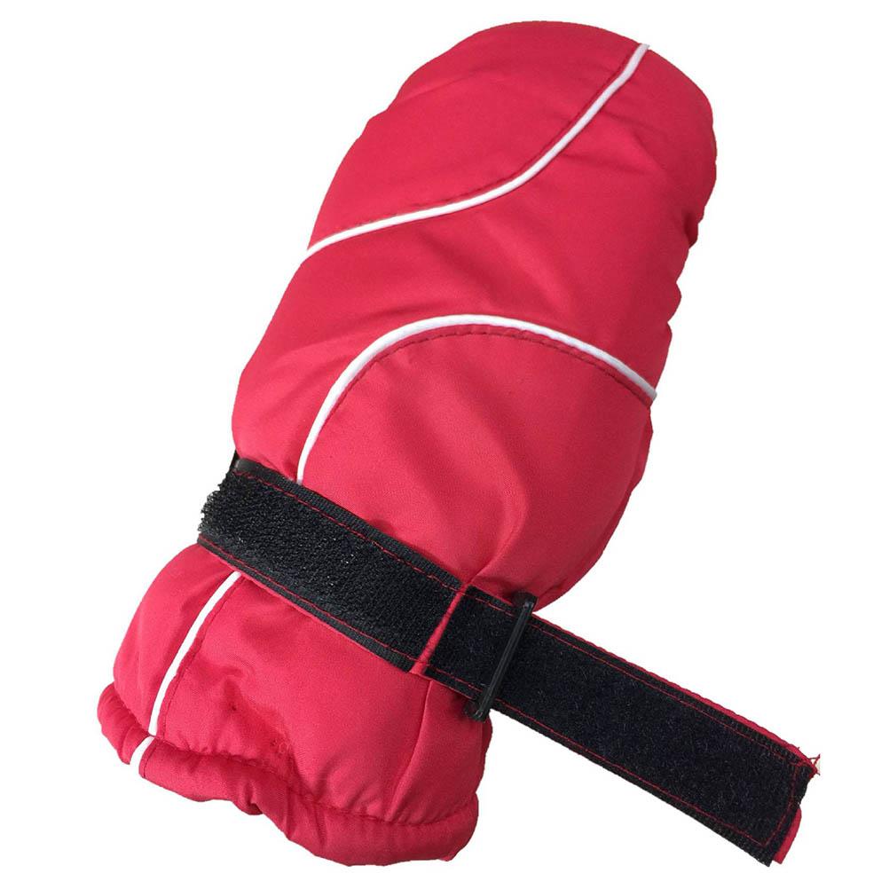 1 Pair Children Ski Mittens for Girls Boys Warm Winter Gloves Outdoor Waterproof Gloves