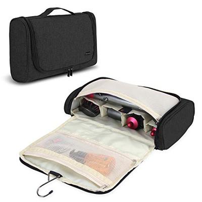 Teamoy Reise-Aufbewahrungstasche Kompatibel mit Dyson Airwrap Styler, Schwarz