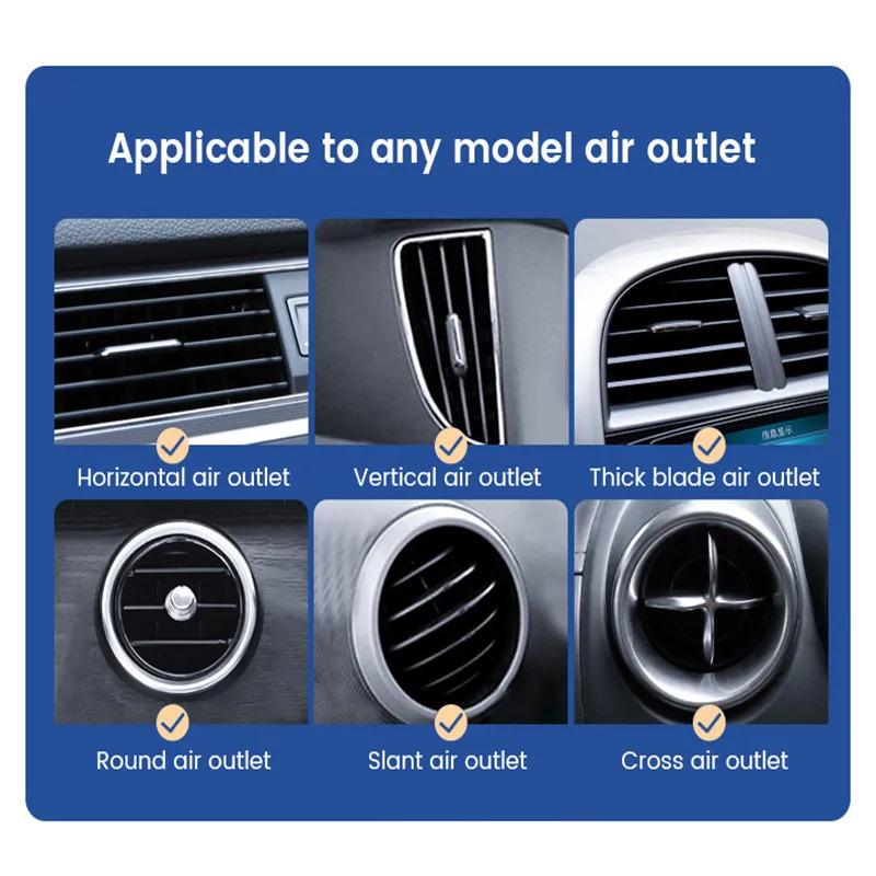 Universal Gravity Car Phone Holder Air Vent Mount Mobile Support for 13/12 - Automotive GPS Stand