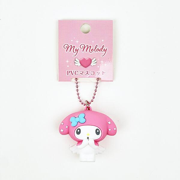 Sanrio My Melody Pink Angel Series PVC Mascot Keychain
