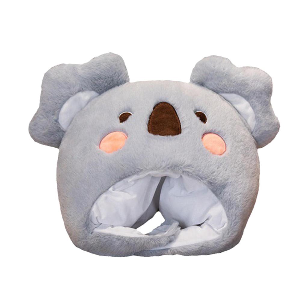 Soft Plush Koala Hat Adults Kids Funny Men Women Plush Winter Hat Photo Props Headdress for Birthday Party Accessories Role Play