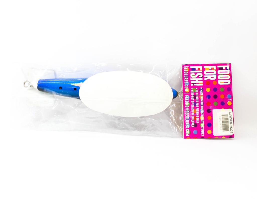 Feed Swish 80 Hand Made Wood Floating Lure 80 grams 208 (4208)