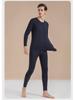 Men's Cotton Thermal Underwear Set: Autumn Base Layer Sweater and Trousers