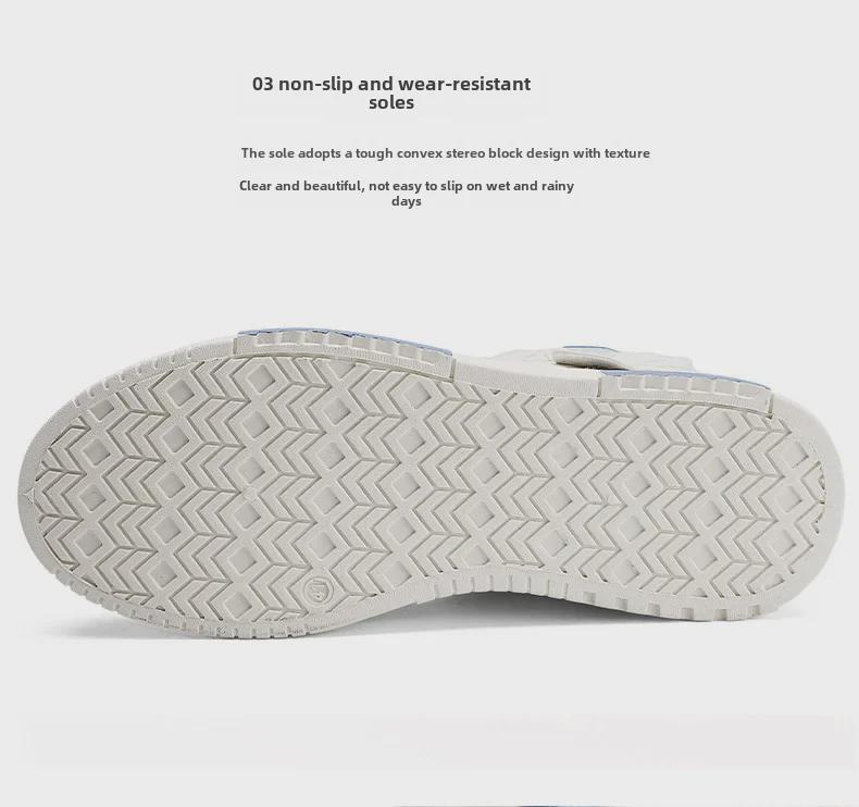 Men's Winter High-Top Cotton Velvet Sneakers: Trendy, Warm, Casual Snow Shoes for Sports and Youth.