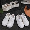 Platform white shoes women's autumn new leather versatile sports and leisure shoes comfortable soft sole lightweight board shoes