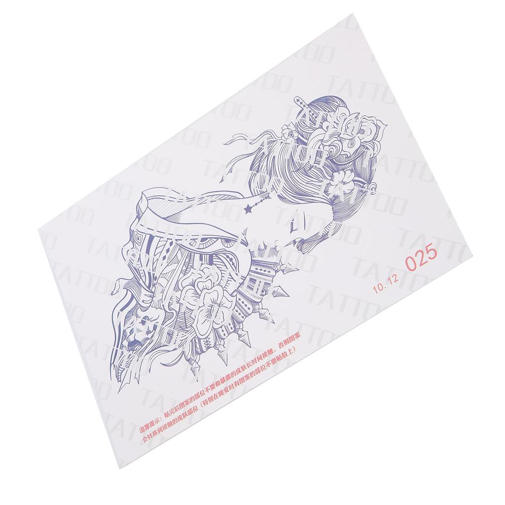 Temporary Tattoo Stickers Portable Waterproof Unisex Exquisite Tattoo Sticker Accessory
