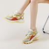Thick-soled mesh Forrest Gump shoes spring and summer new leather breathable casual sports dad shoes tide