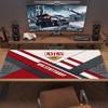 Tapis de souris couleur VfB Stuttgart Grand coussin de table de jeu Antidérapant pour ordinateur portable tablette Grande souris XXL Tapis Mini PC Tapis de jeu Avec bordure verrouillée
