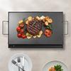 24x16 in Flat Top Griddle Carbon Steel Universal BBQ Grill Pan Cookware