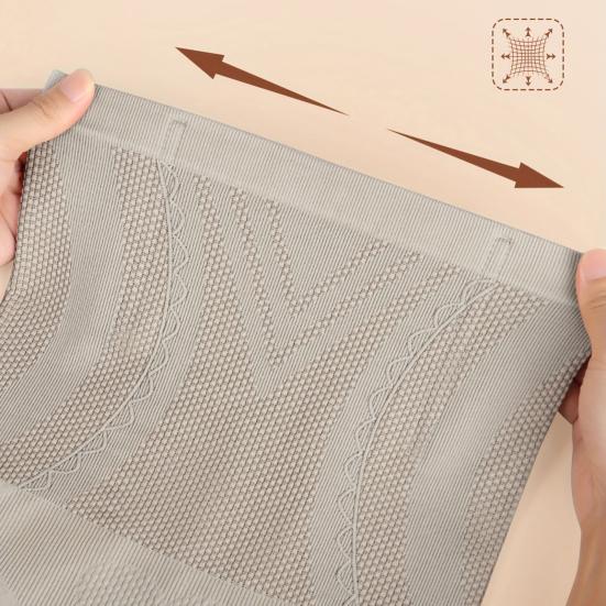 Tvarovací kalhotky pro ženy s vysokým pasem pro kontrolu bříška, bezešvé tvarovací kalhotky s efektem zvednutí boků a podporou zad, měkké prodyšné neviditelné tvarovací kalhotky